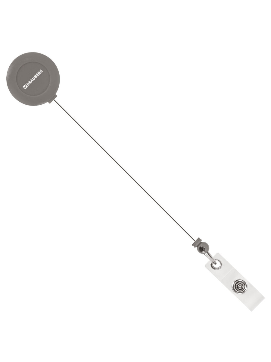 Бейдж Brauberg серый - фото 5