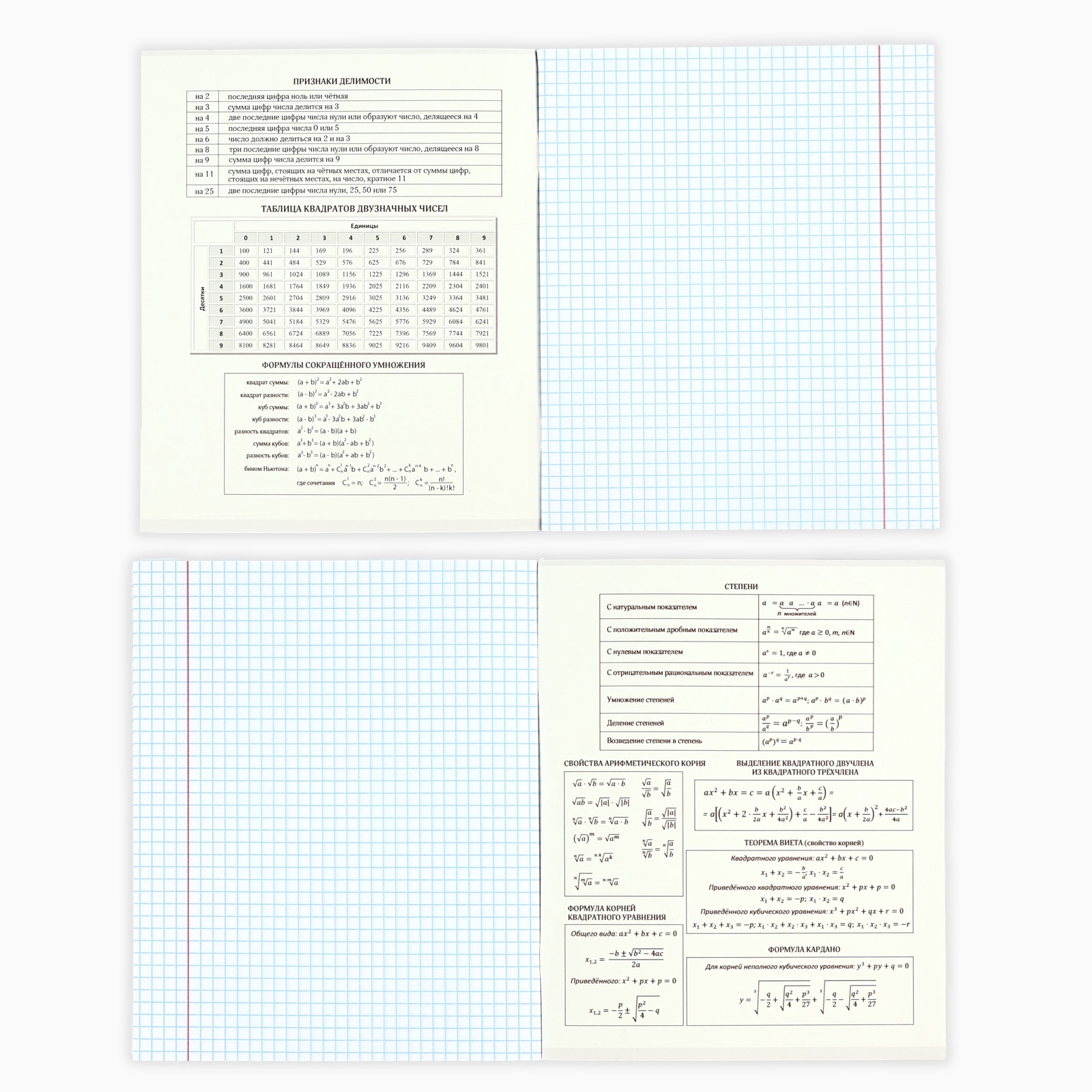 Тетрадь ArtFox STUDY клетка - фото 5