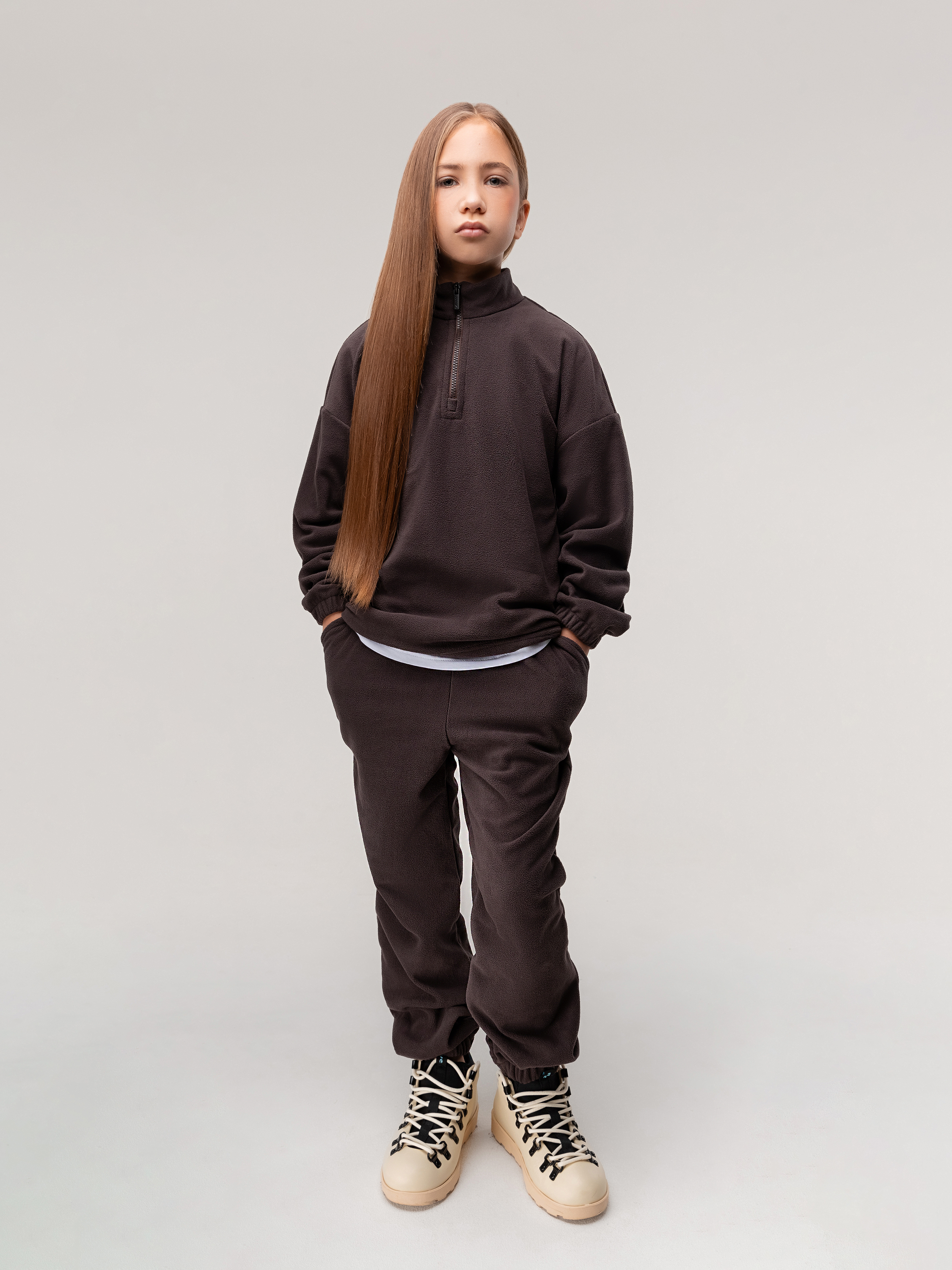 Толстовка и брюки Bodo 46-46МU_коричневый - фото 3