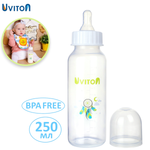 Бутылочка Uviton 250 мл в ассортименте