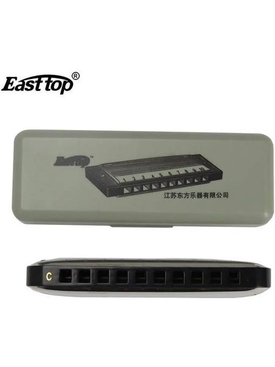 Игрушка музыкальная EASTTOP губная гармошка - фото 5
