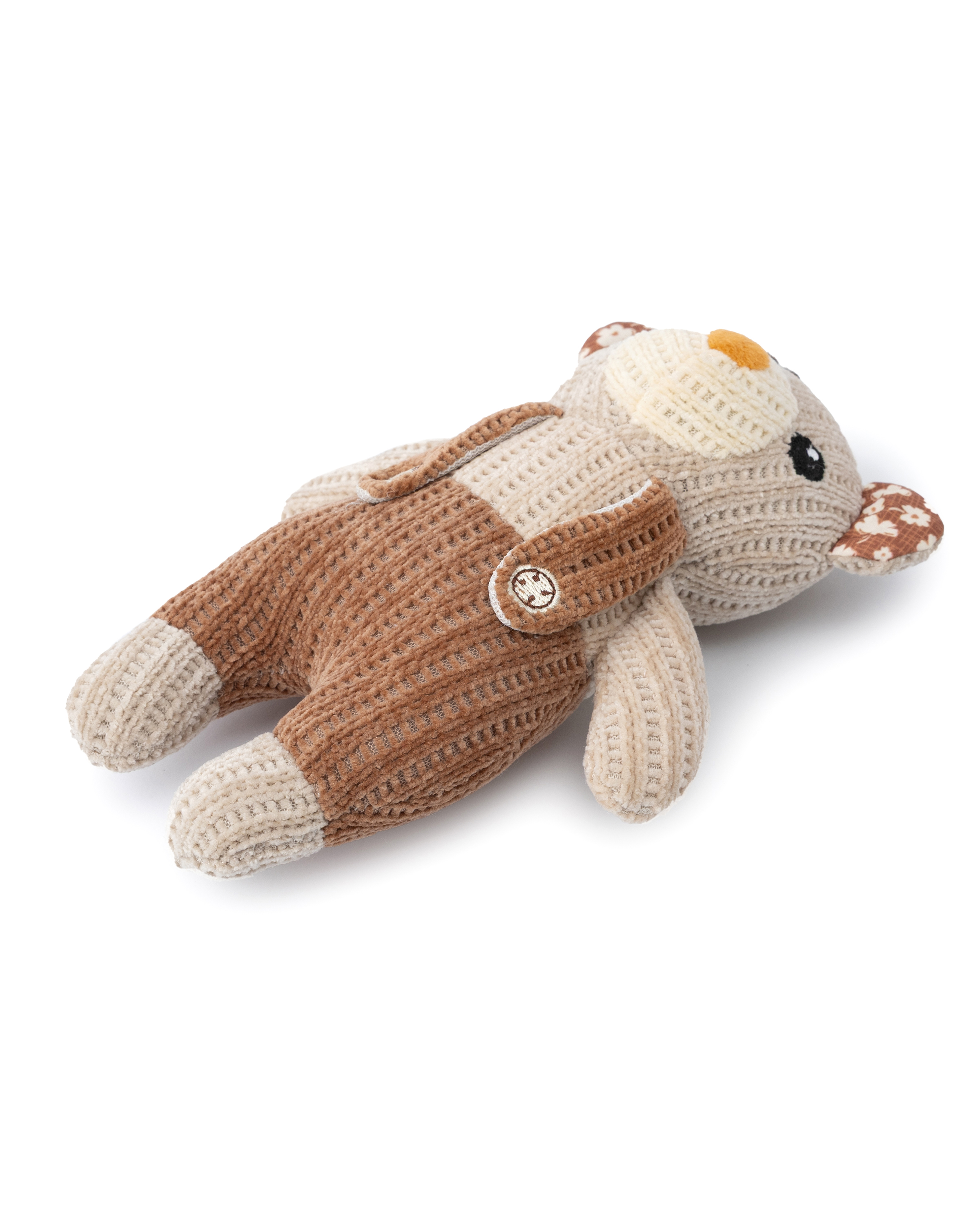 Игрушка для собак Barbaks Мишка Жора мягкая пищит 23см - фото 3