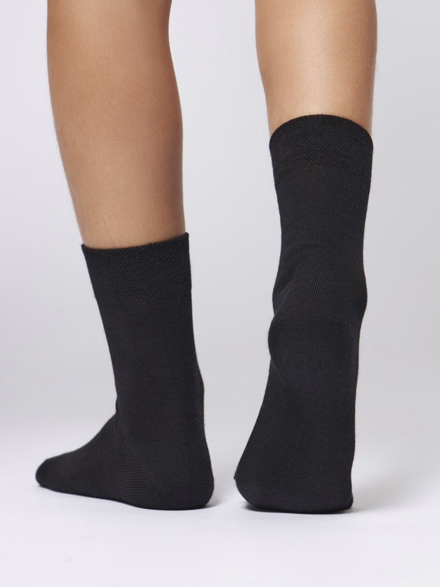 Носки 4 пары ALEX YVN J-5501-4 син.черн. - фото 5