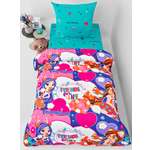 Комплект постельного белья Павлинка Enchantimals полутораспальный 3 предм.