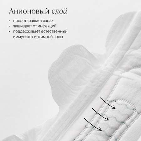Прокладки YIOIY дневные с крылышкими и бортиками 10шт.