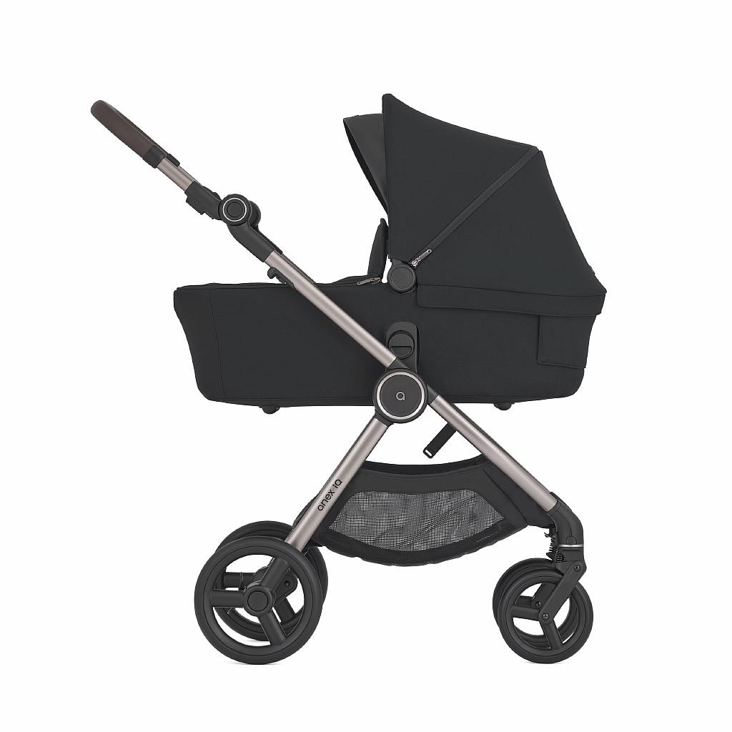 Коляска 2в1 Anex IQ Premium черный - фото 1