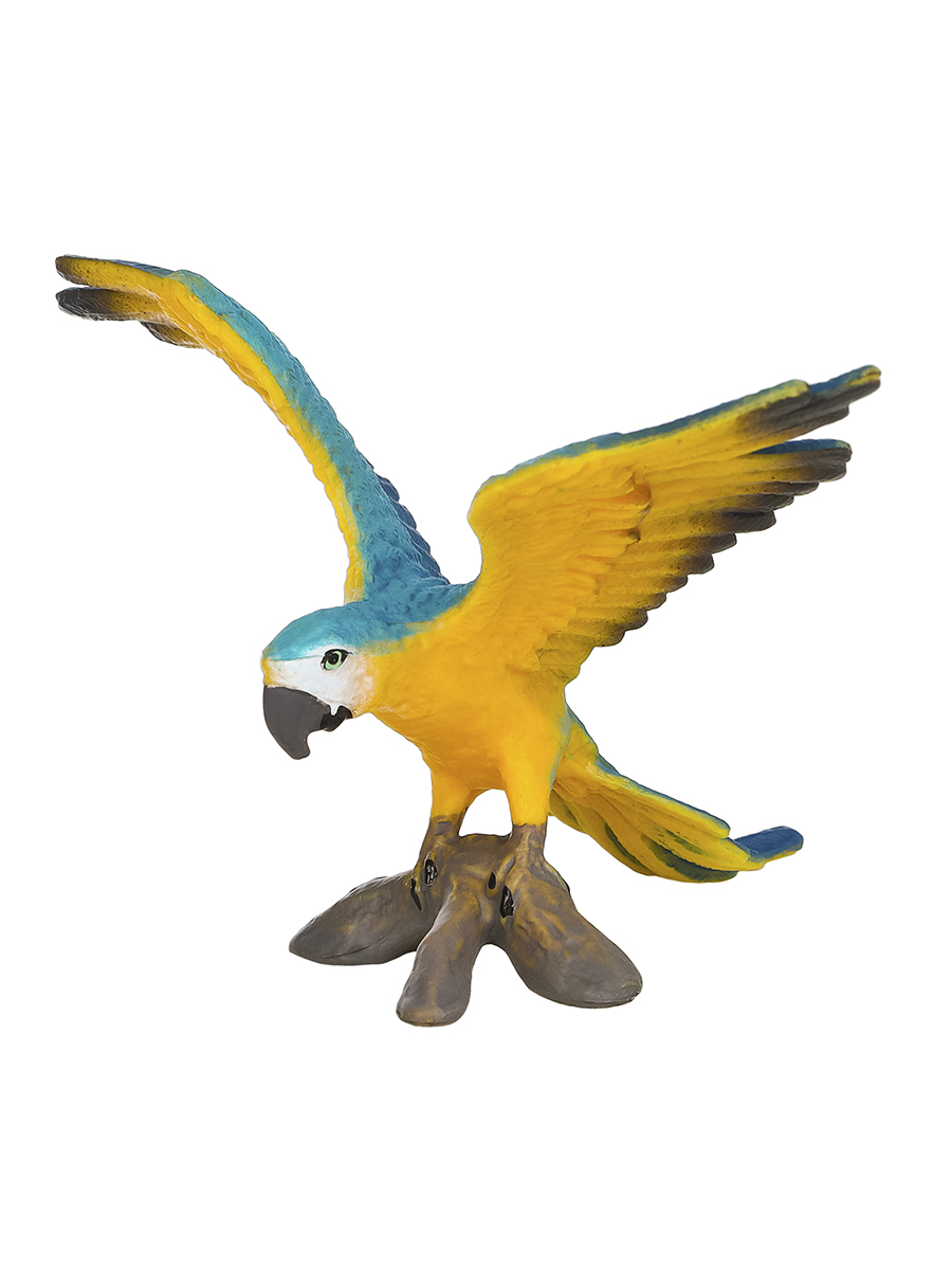 Игровой набор Masai Mara Попугай Сине-желтый Ара - фото 7