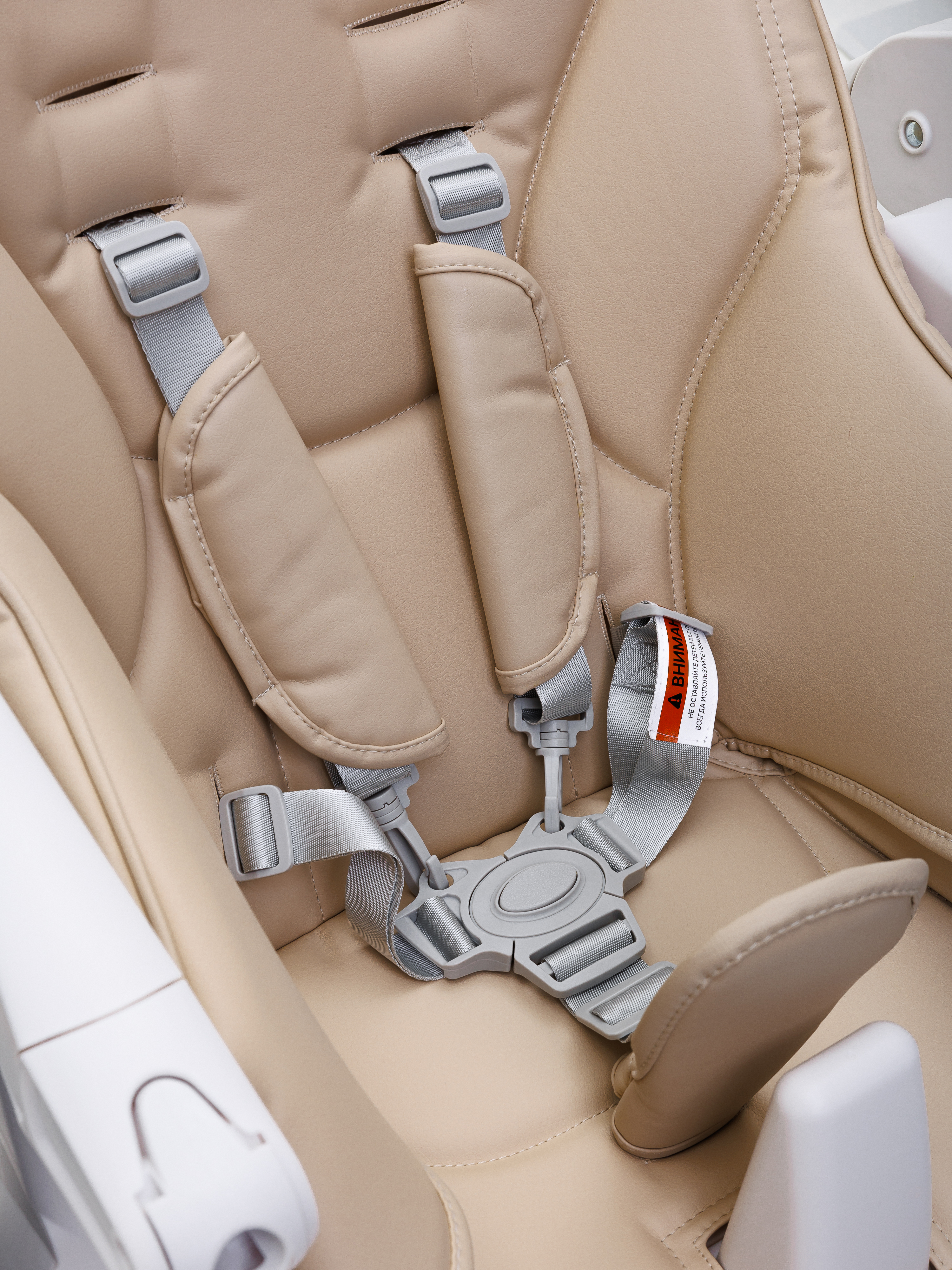 Стульчик для кормления BASSET B2 бежевый - фото 23