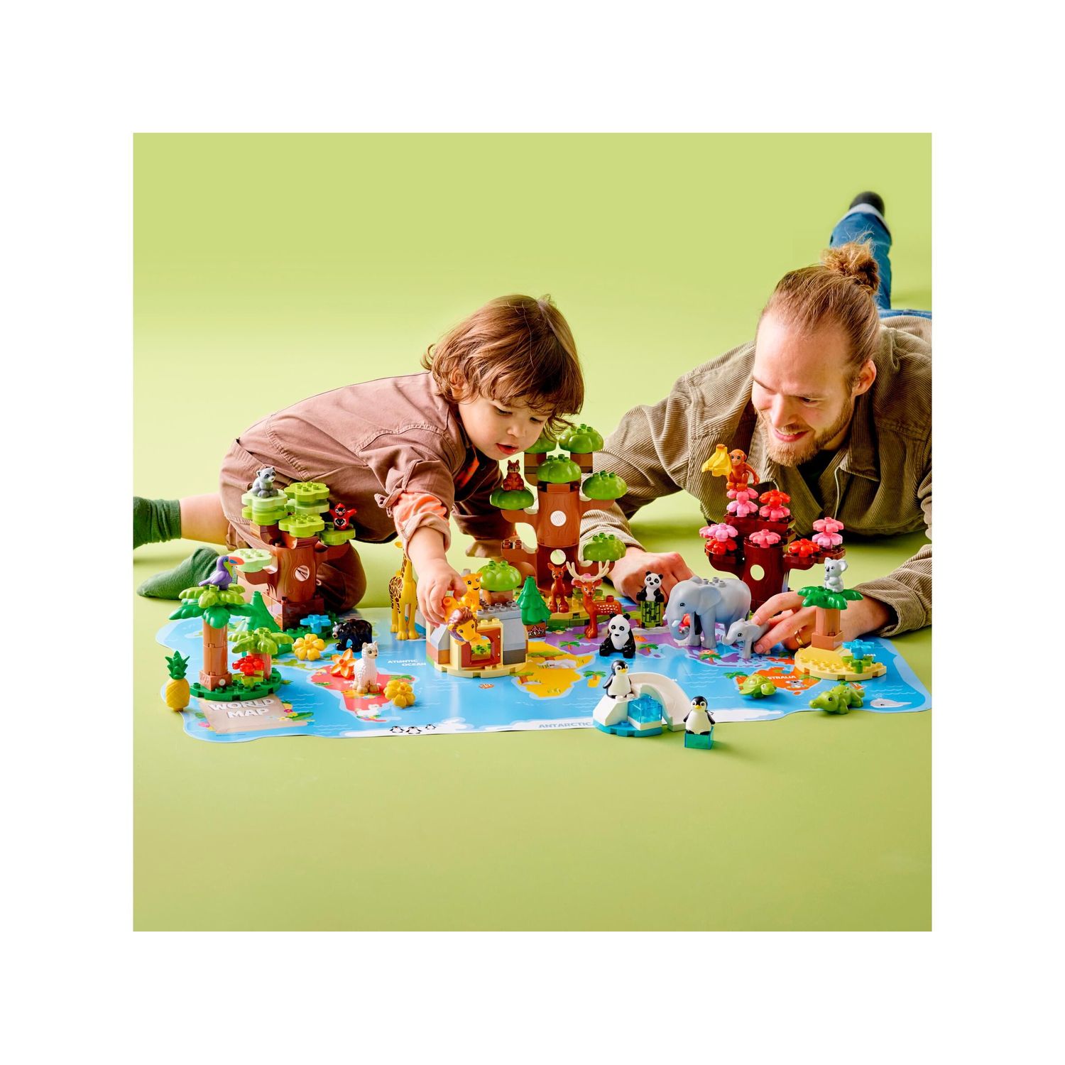 Конструктор LEGO DUPLO Wild Animals of the World блочный - фото 8