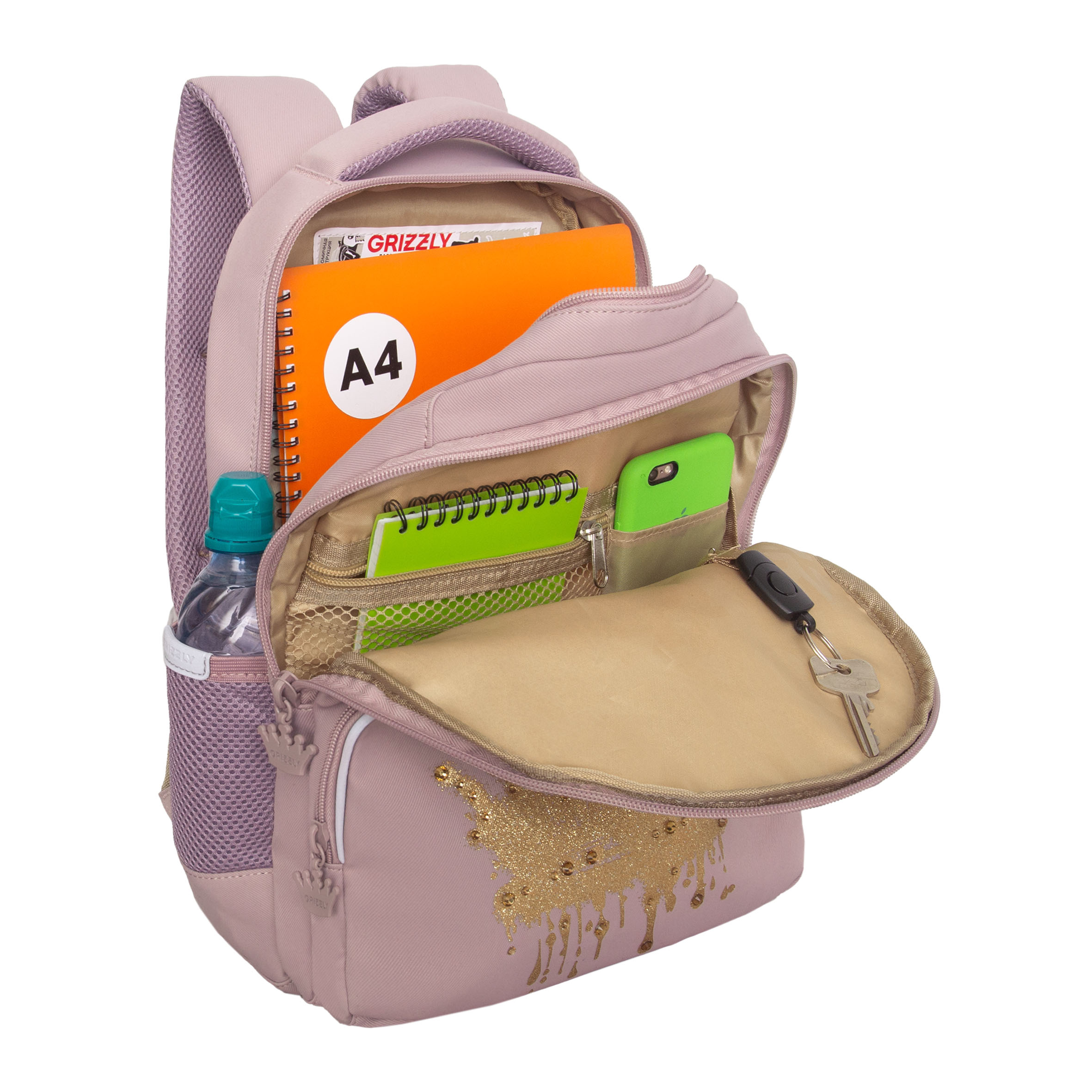 Рюкзак Grizzly Для девочки - фото 5