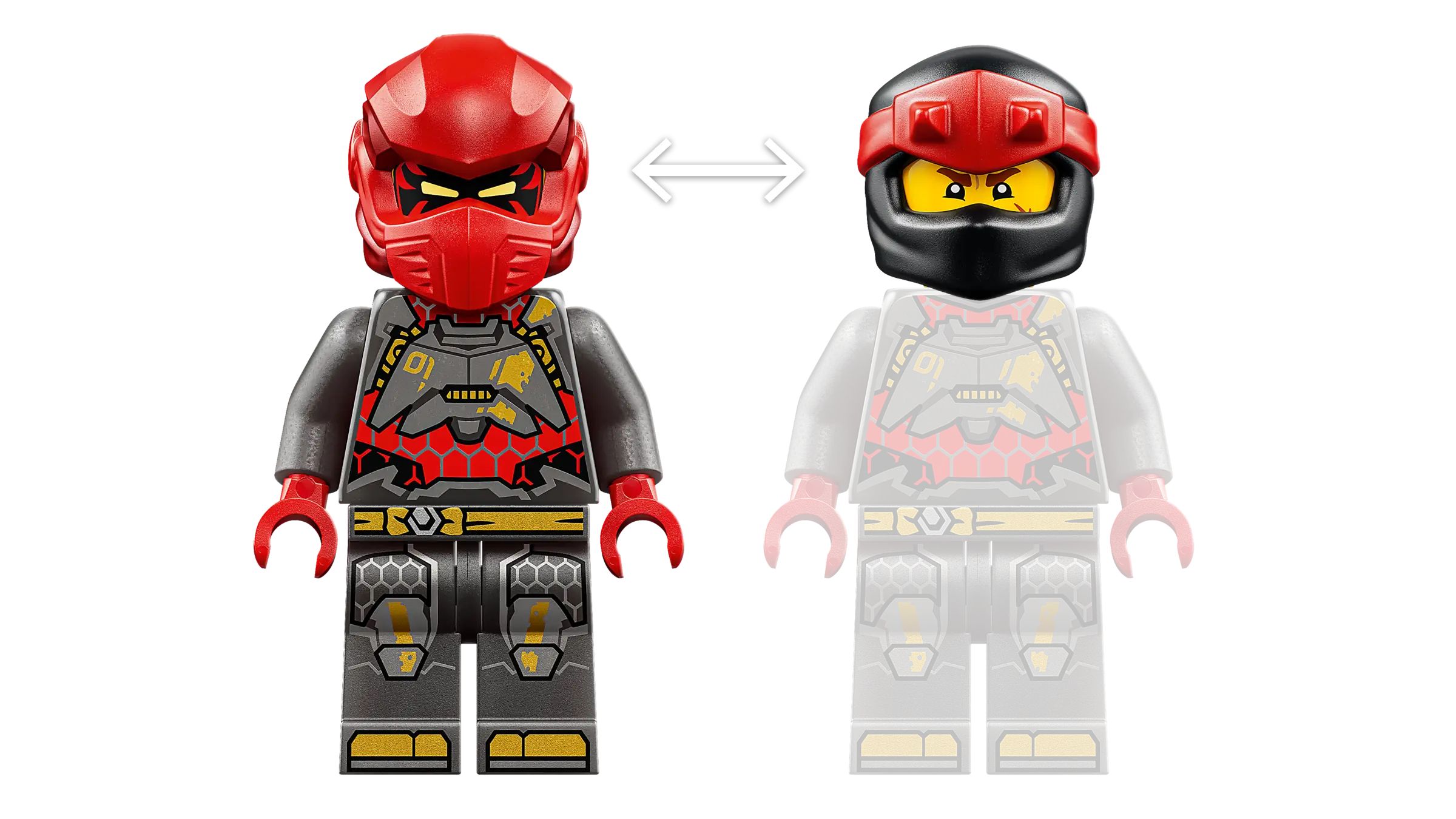 Конструктор LEGO NINJAGO Титановые роботы близнецы 1707 дет. - фото 5