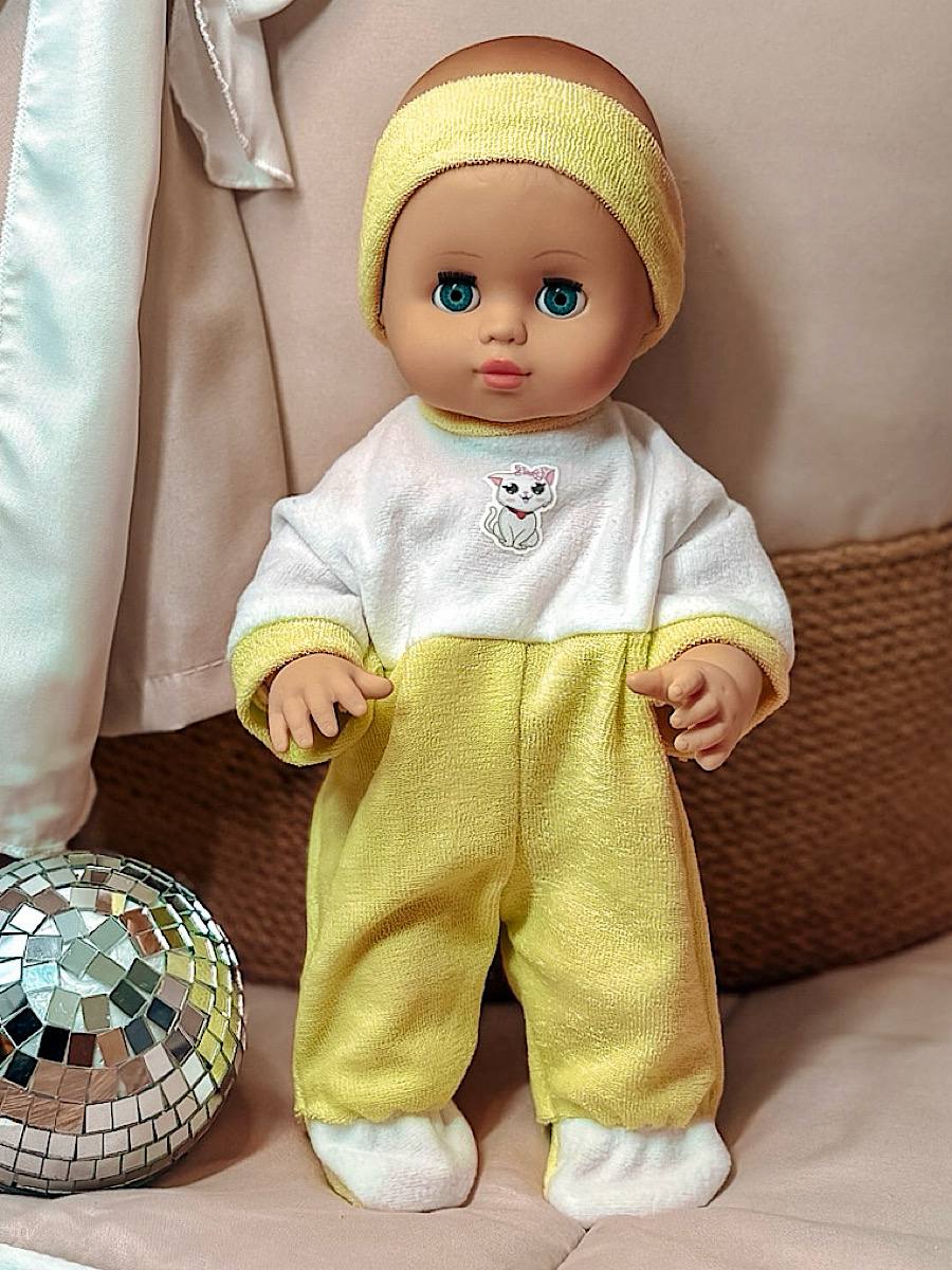 Кукла пупс СТРАНА КУКОЛ озвученная большая высота 35 см 9-С-12 - фото 15