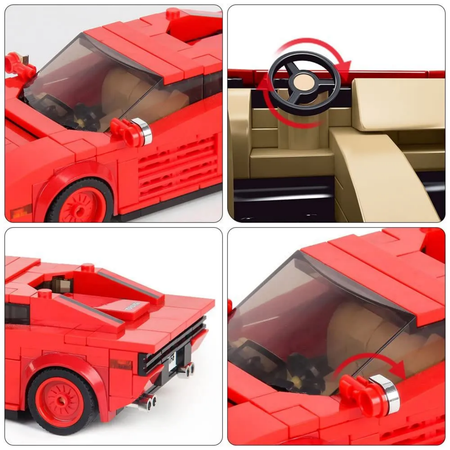 Конструктор Mould King Спорткар Ferrari Testarossa