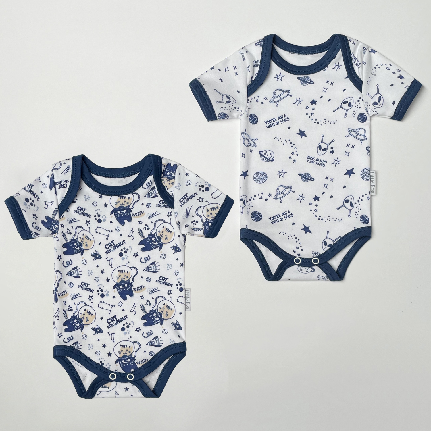 Боди 2 шт Little Fox 1LF2LC03/12 - фото 1