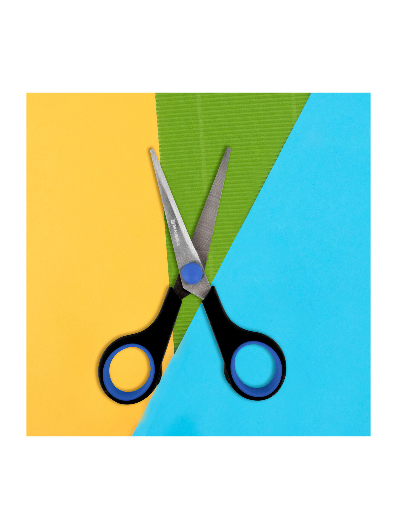 Ножницы канцелярские Brauberg - фото 10