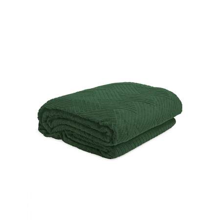 Простыня DeNASTIA махровая зеленый D000145 150 x 200 см 1 шт.