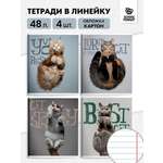 Тетрадь SCHOOLFORMAT линейка 48 лист.