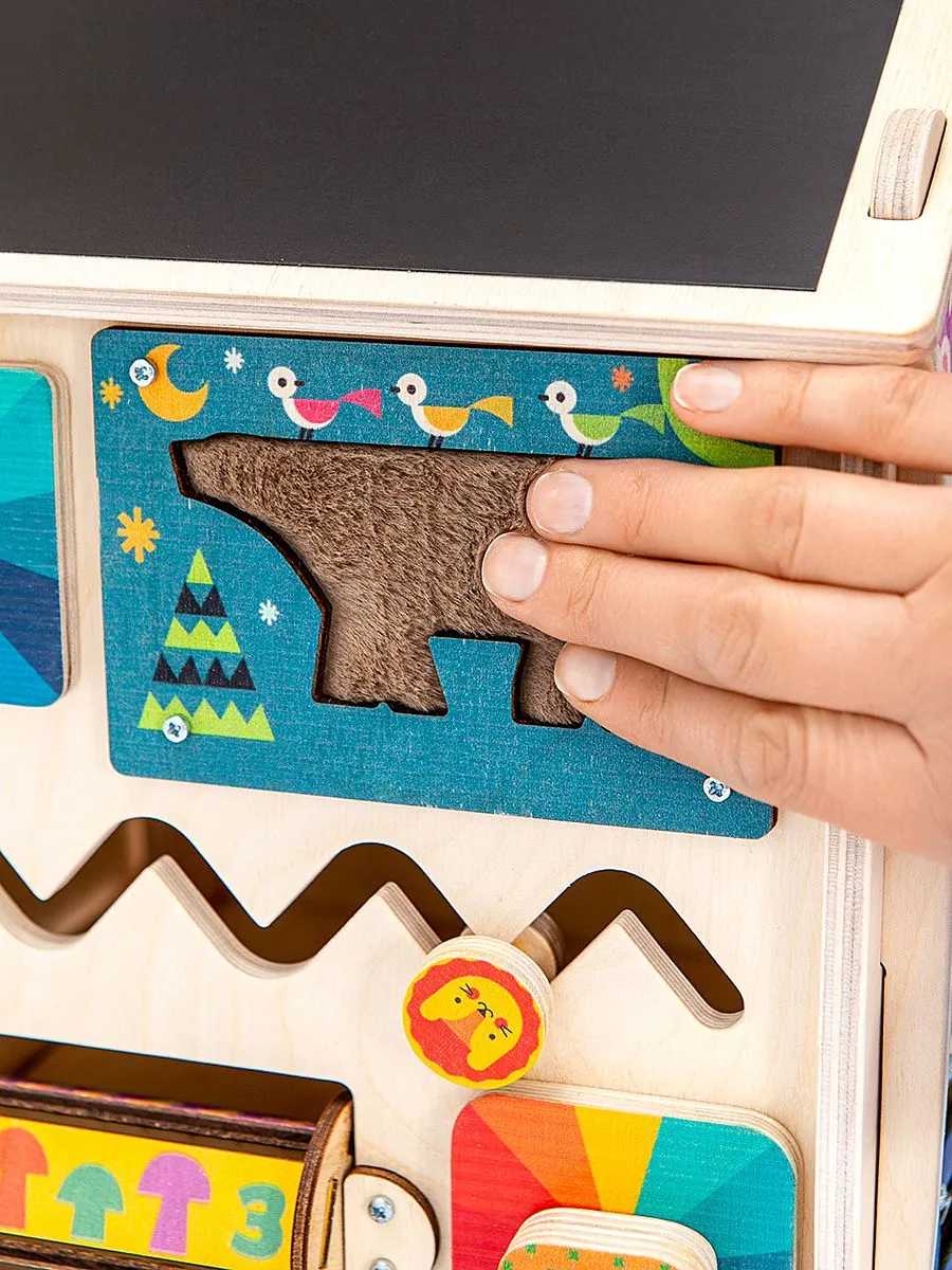 Игрушка Mag Wood бизиборд Лёвка - фото 24