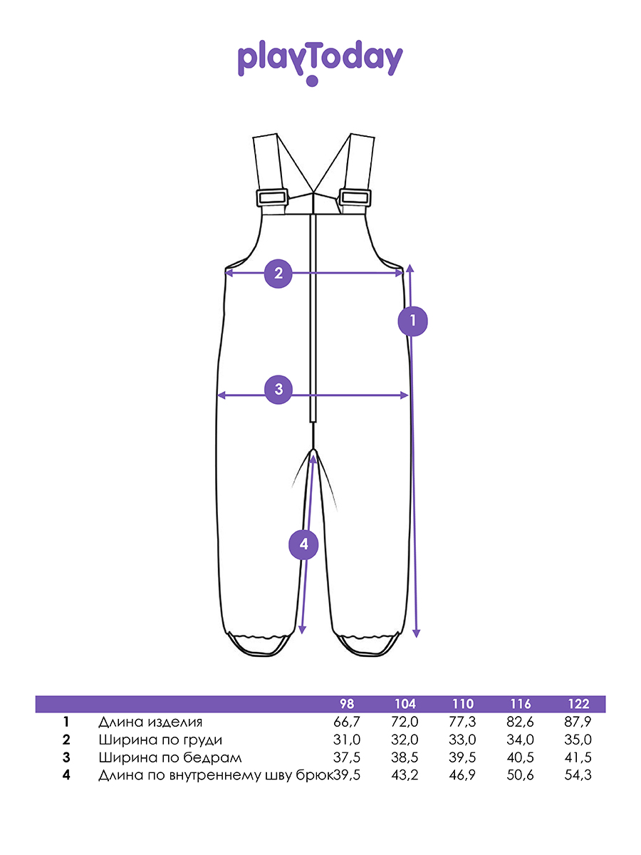 Полукомбинезон PlayToday 32322018 - фото 5