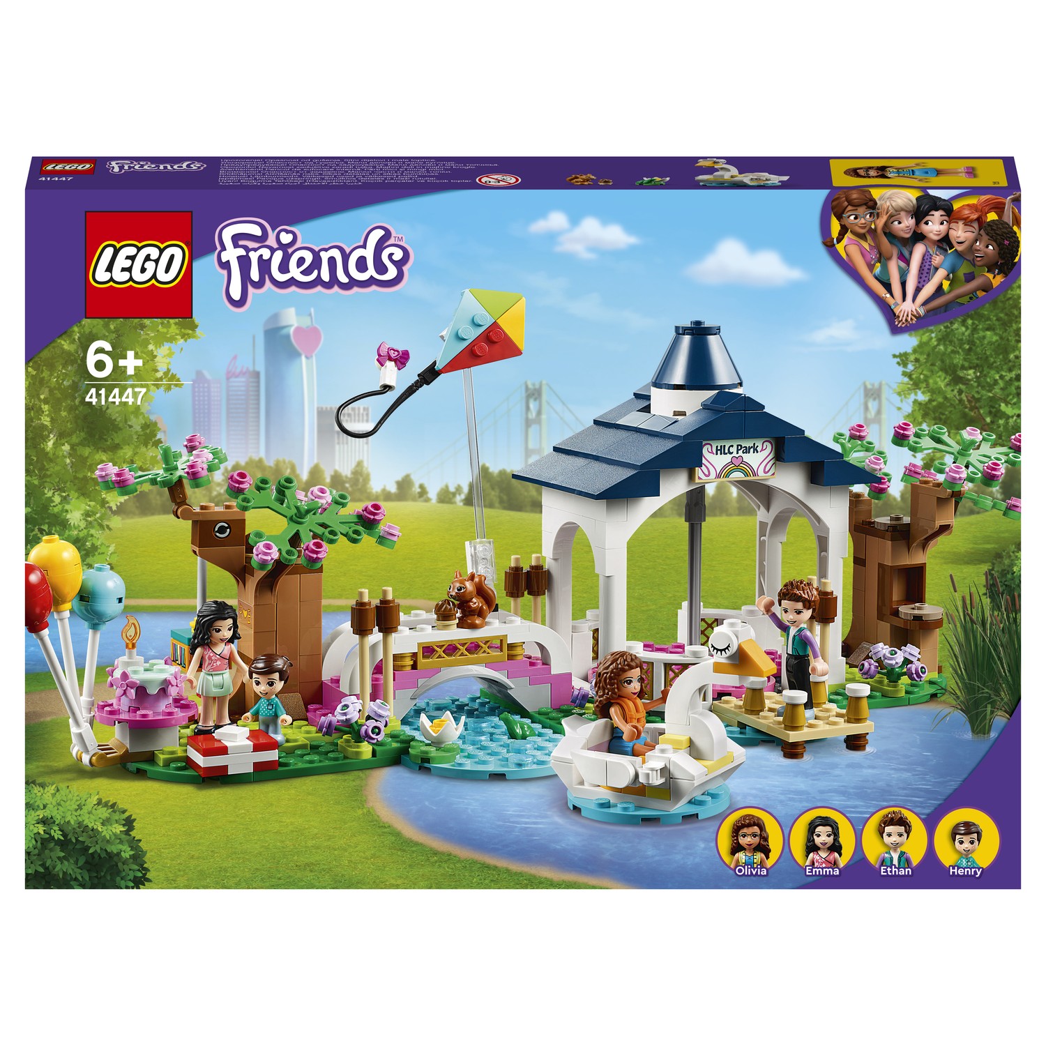 Конструктор LEGO Friends Парк Хартлейк Сити - фото 2