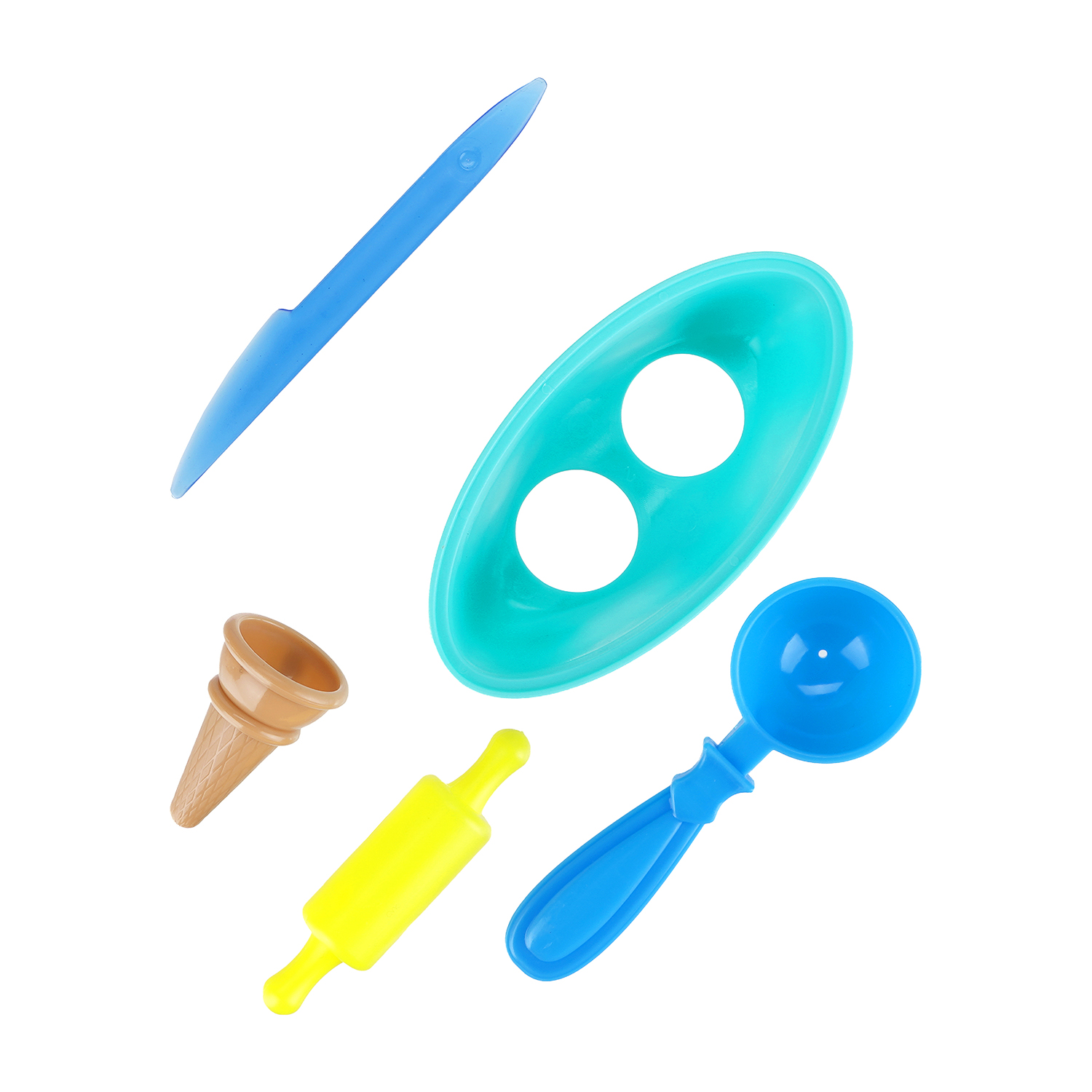 Масса для лепки Multiart Мороженое для лабубу 6 цв. - фото 3