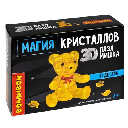 Пазл Bondibon кристаллический Мишка 3D
