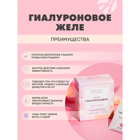 Art Life Гиалуроновое желе Арт Лайф Дополнительный источник гиалуроновой кислоты, диетический продукт.