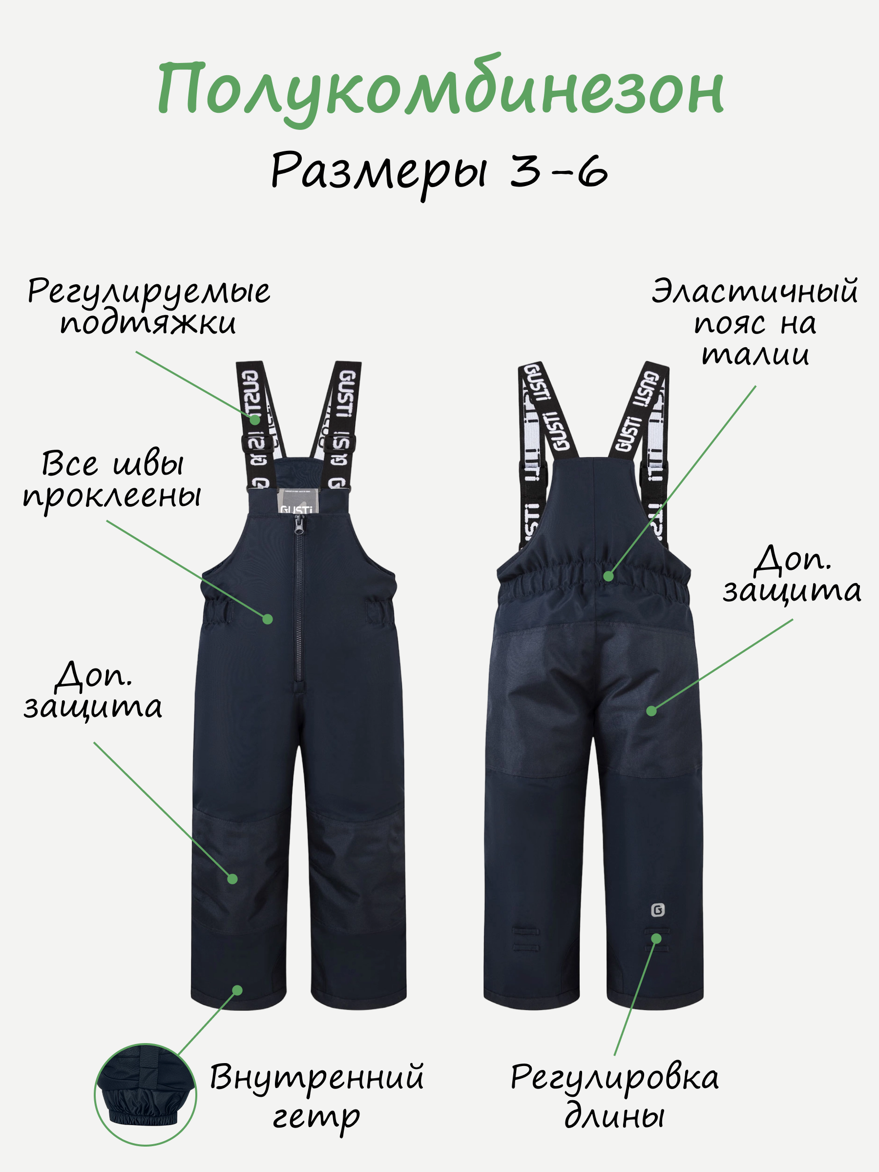 Комплект GUSTI GW5BS980-GRASS - фото 6
