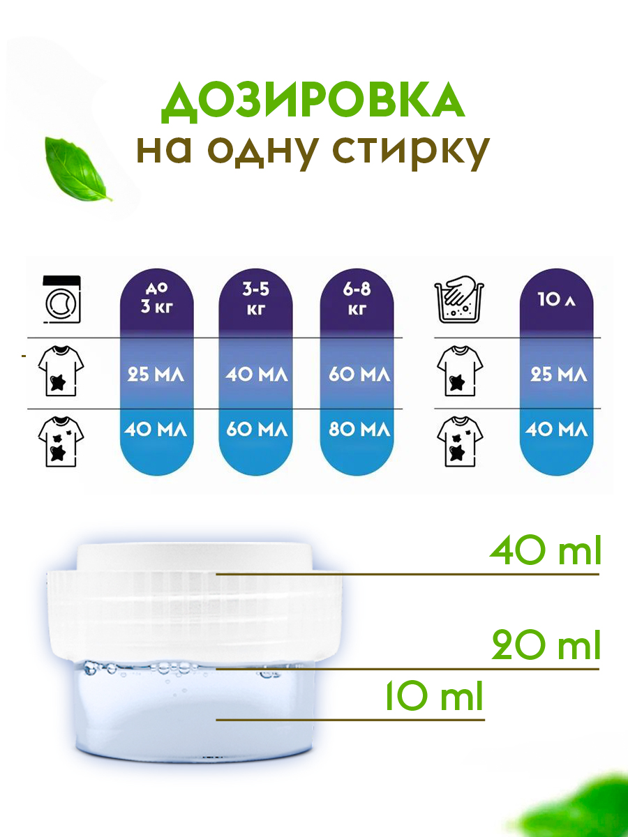 Гель для стирки белья DUTYBOX универсальный - фото 3