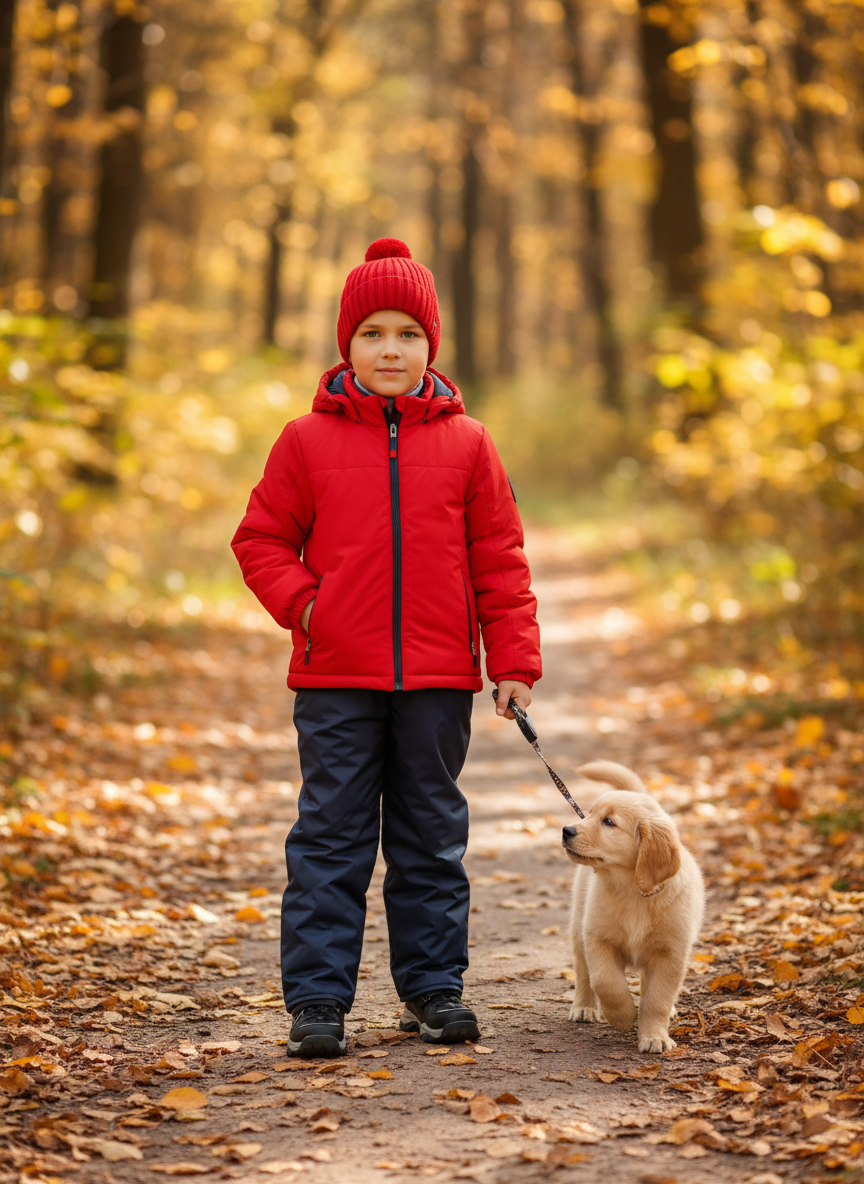 Брюки Arctic kids 10-003/1 синий - фото 2