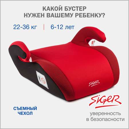 Автокресло SIGER 3 (22-36 кг)