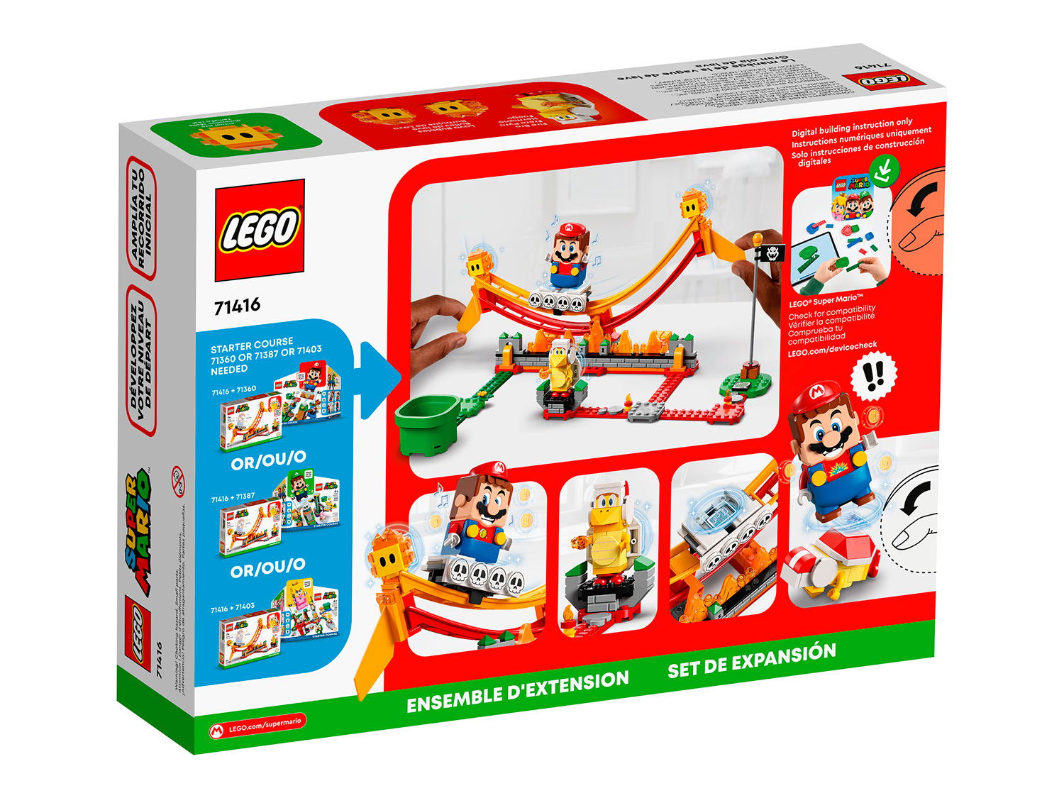 Конструктор LEGO Super Mario Набор-дополнение - фото 8