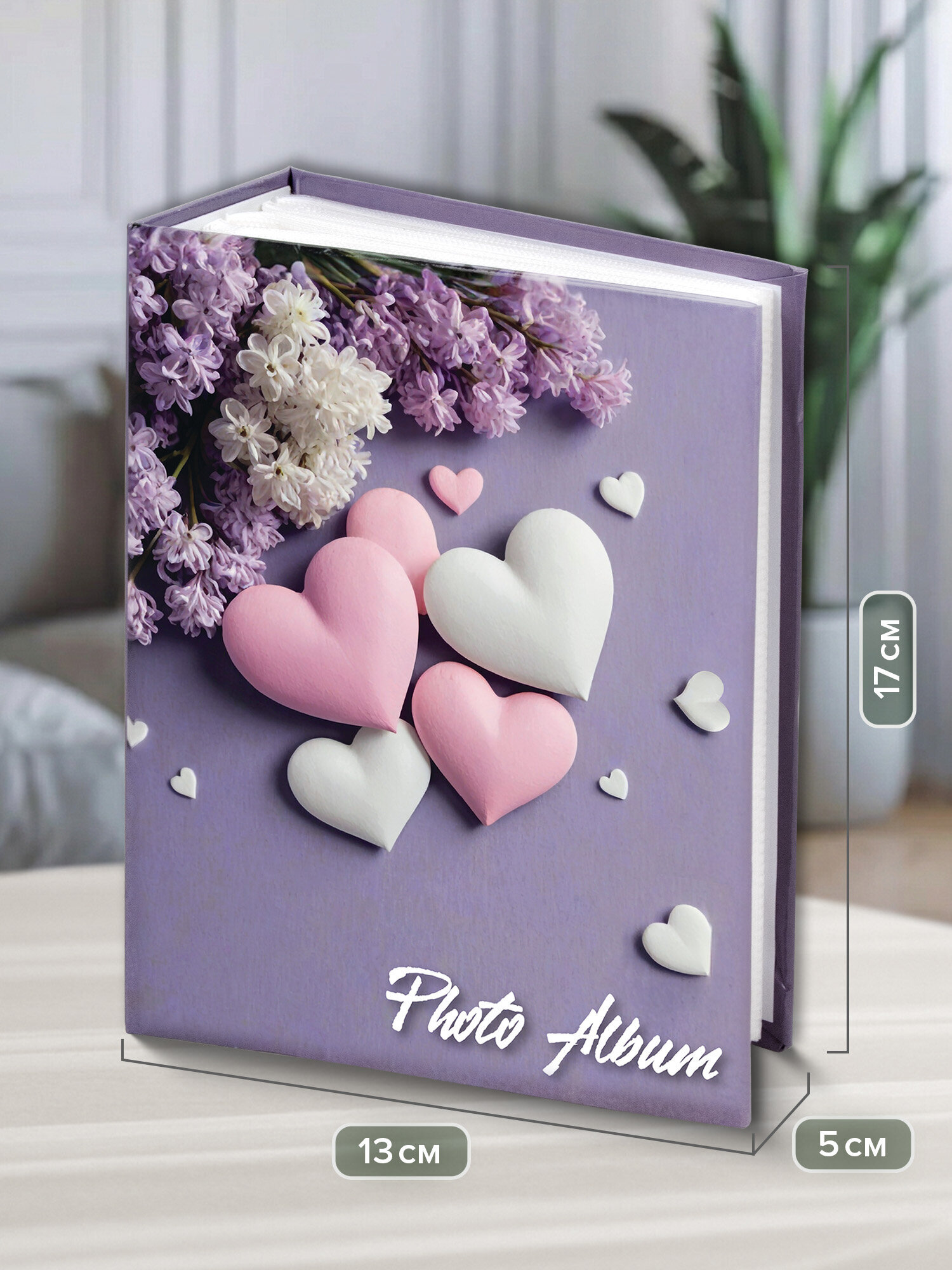 Фотоальбом для фотографий Brauberg семейный свадебный 100 фото 10х15 - фото 3