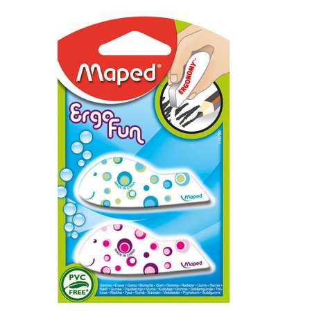Ластик MAPED 2 шт. в ассортименте