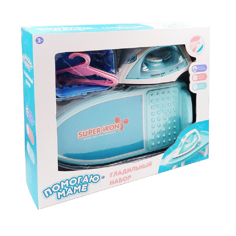 Игрушка Abtoys гладильная доска, утюг - фото 1