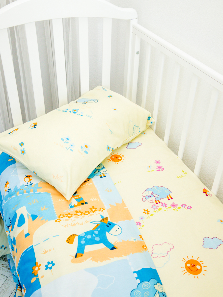 Постельное белье Baby Nice в кроватку 120х60 для новорожденных - фото 2