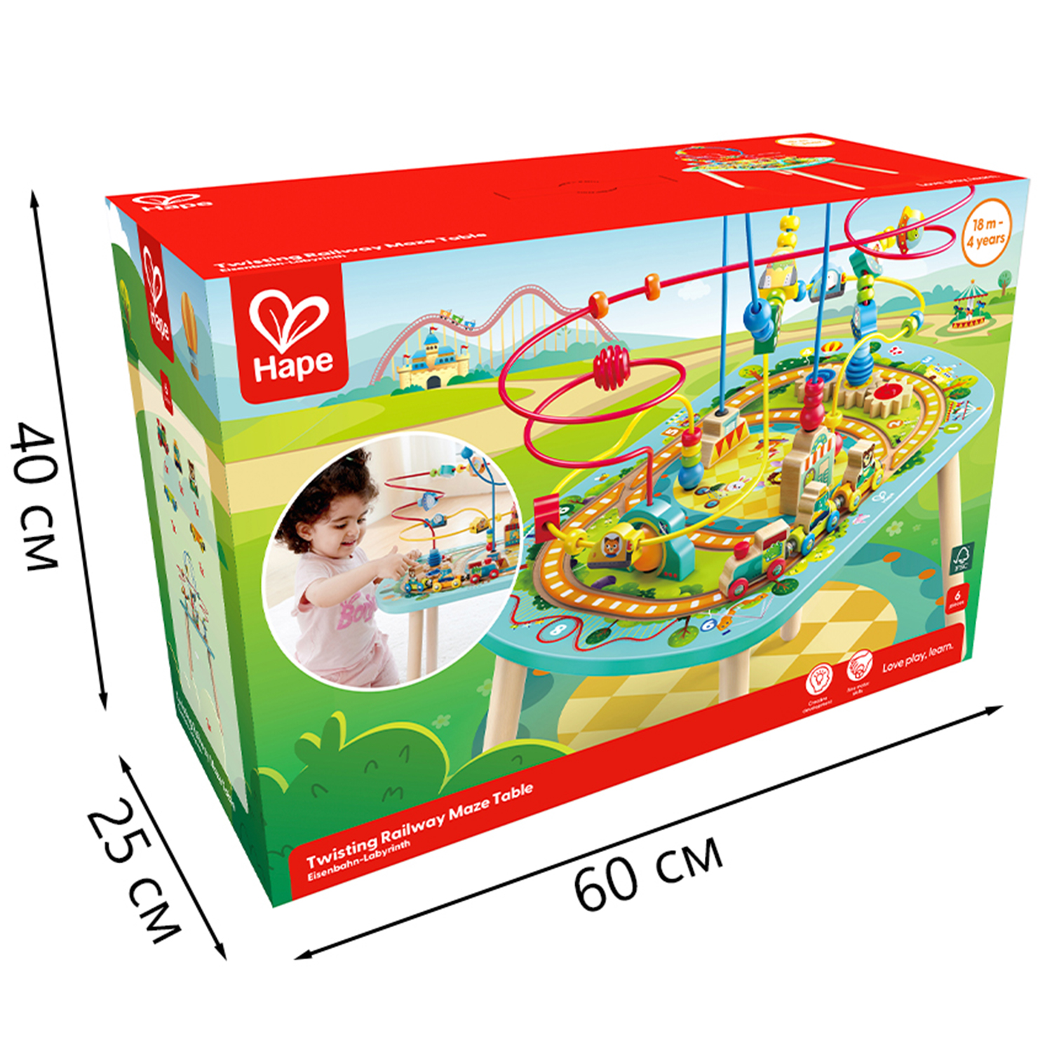 Набор железнодорожный Hape E3829_HP - фото 7