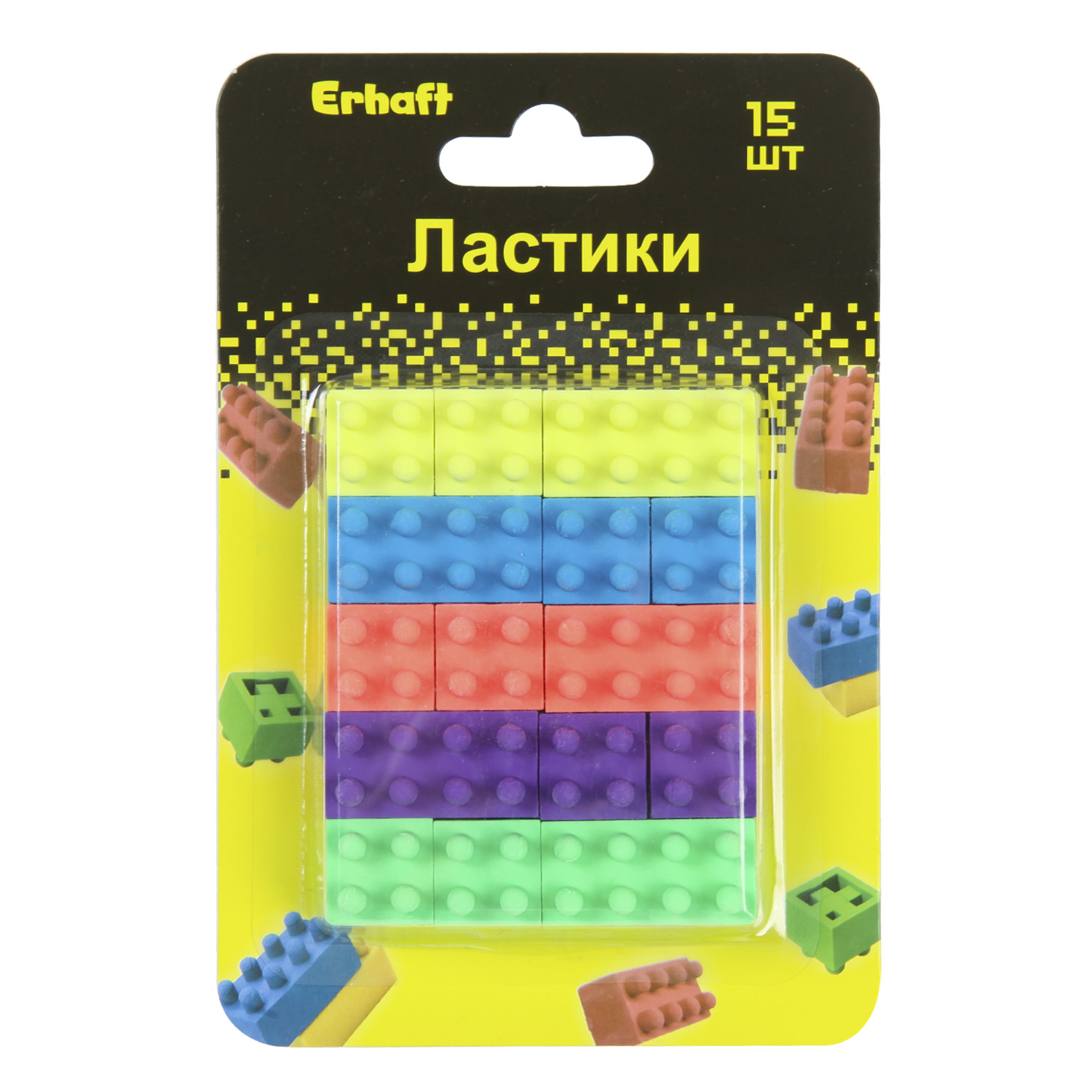 Ластик Erhaft Game 15 шт. - фото 2