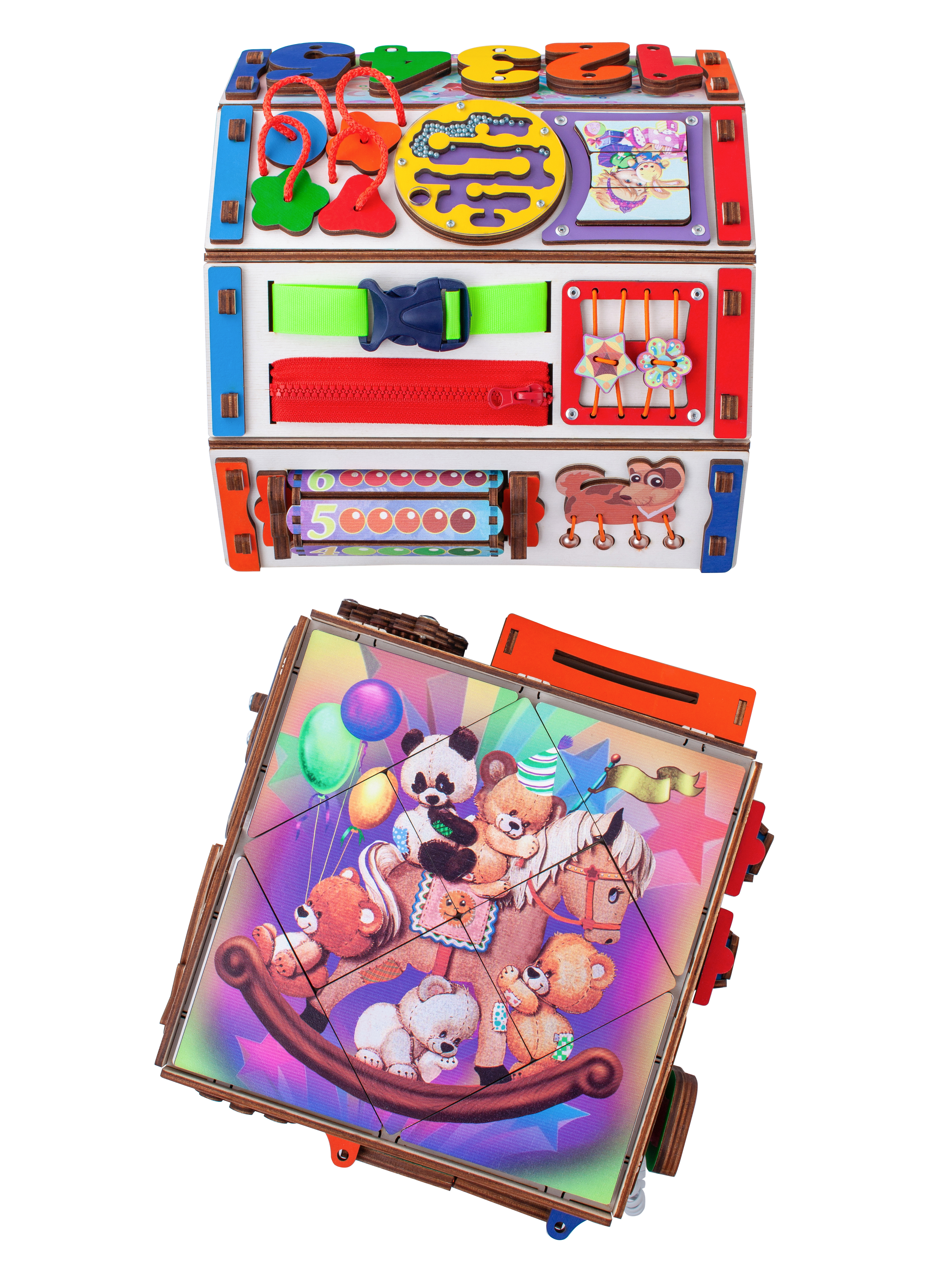 Игрушка Jolly Kids бизиборд - фото 7