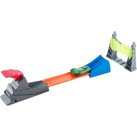 Трек Hot Wheels Огненный прыжок 1 с пусковой установкой