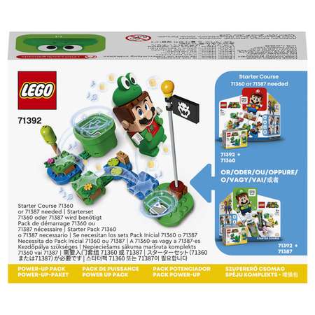 Конструктор LEGO Super Mario Марио-лягушка блочный