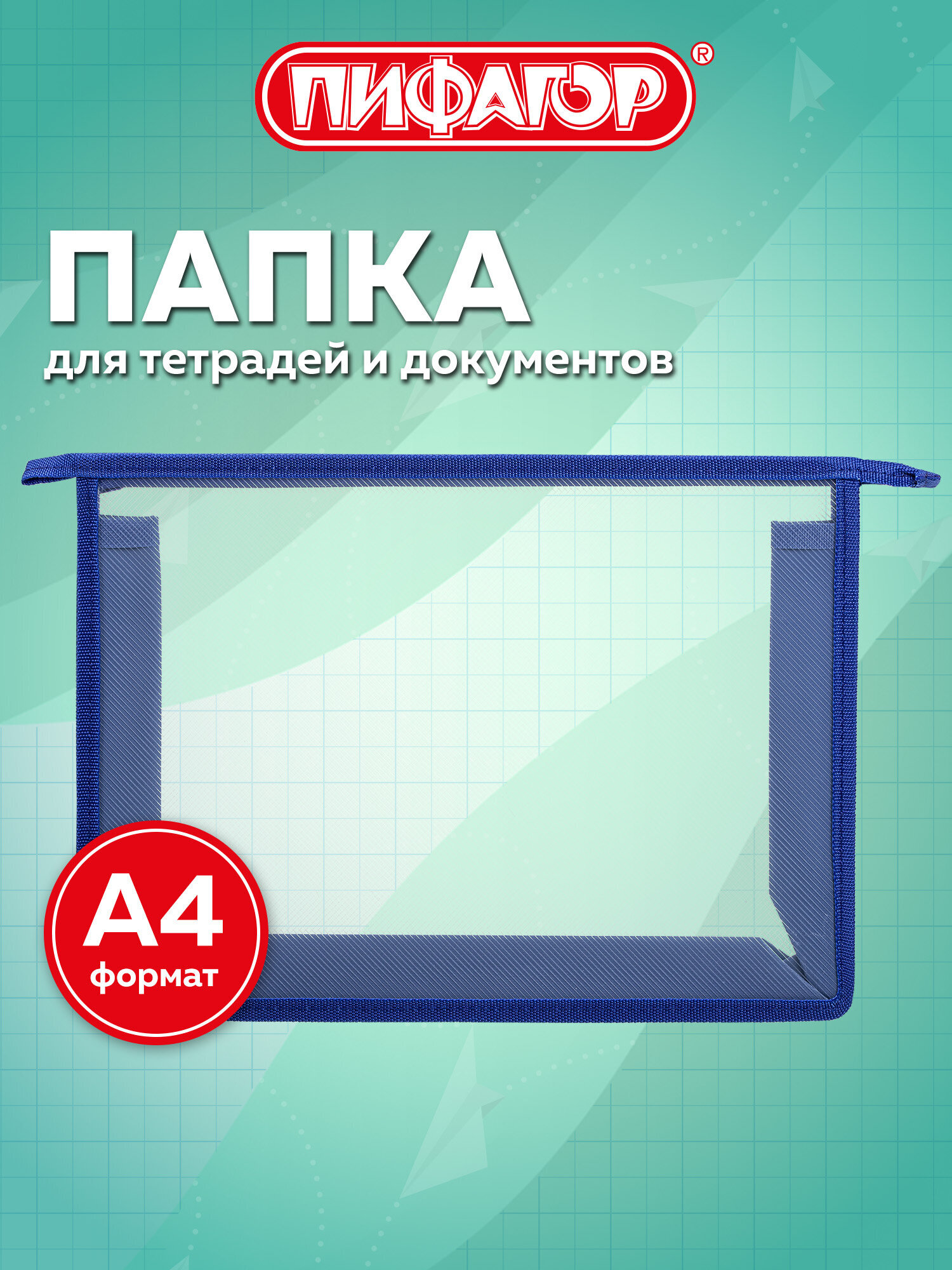 Папка для тетрадей Пифагор А4 - фото 1
