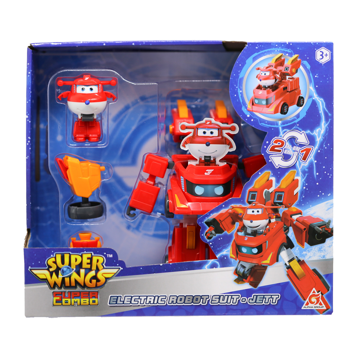 Фигурка Super Wings Джетт 9 сезон - фото 10