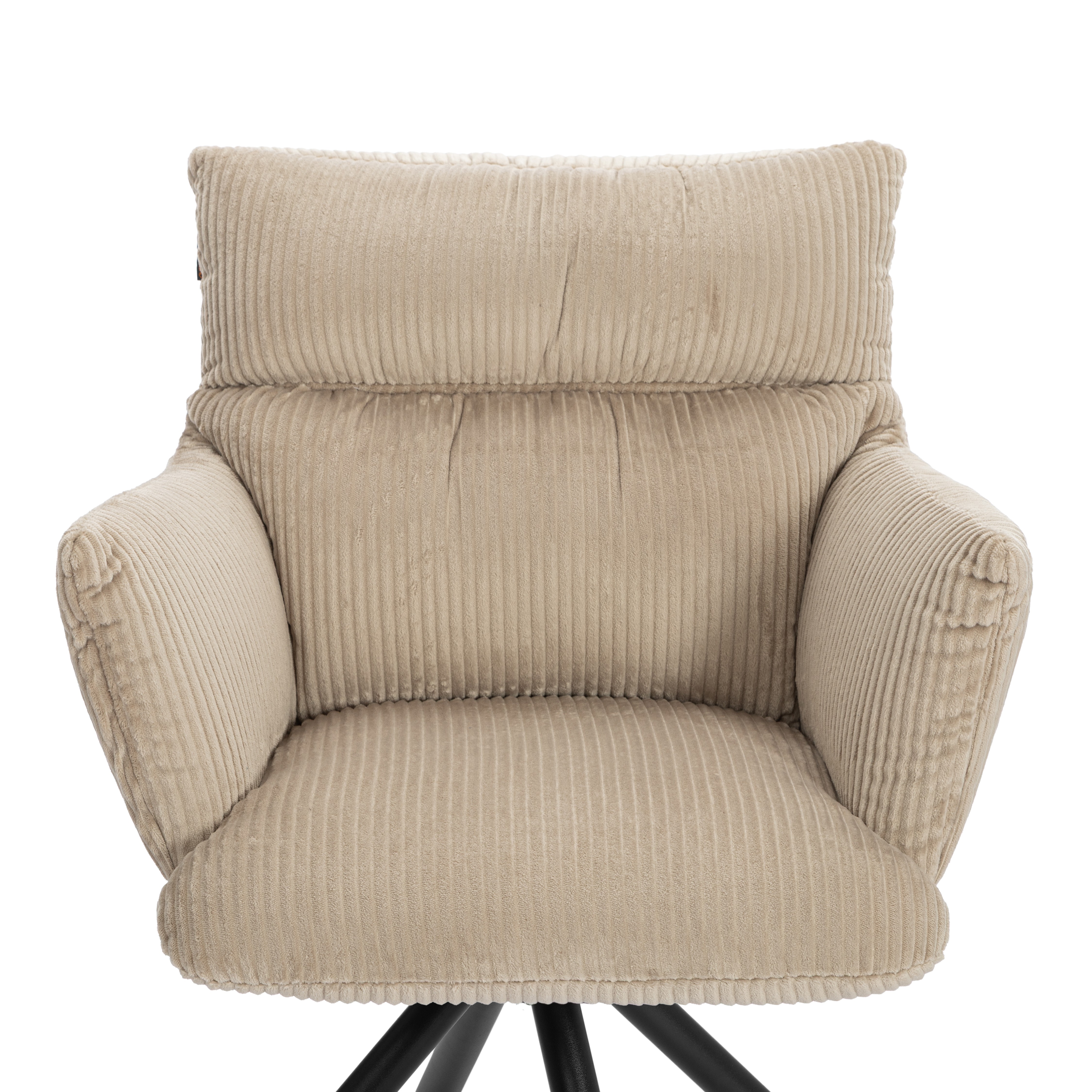 Стул TETCHAIR Флаффи вельвет бежевый - фото 7