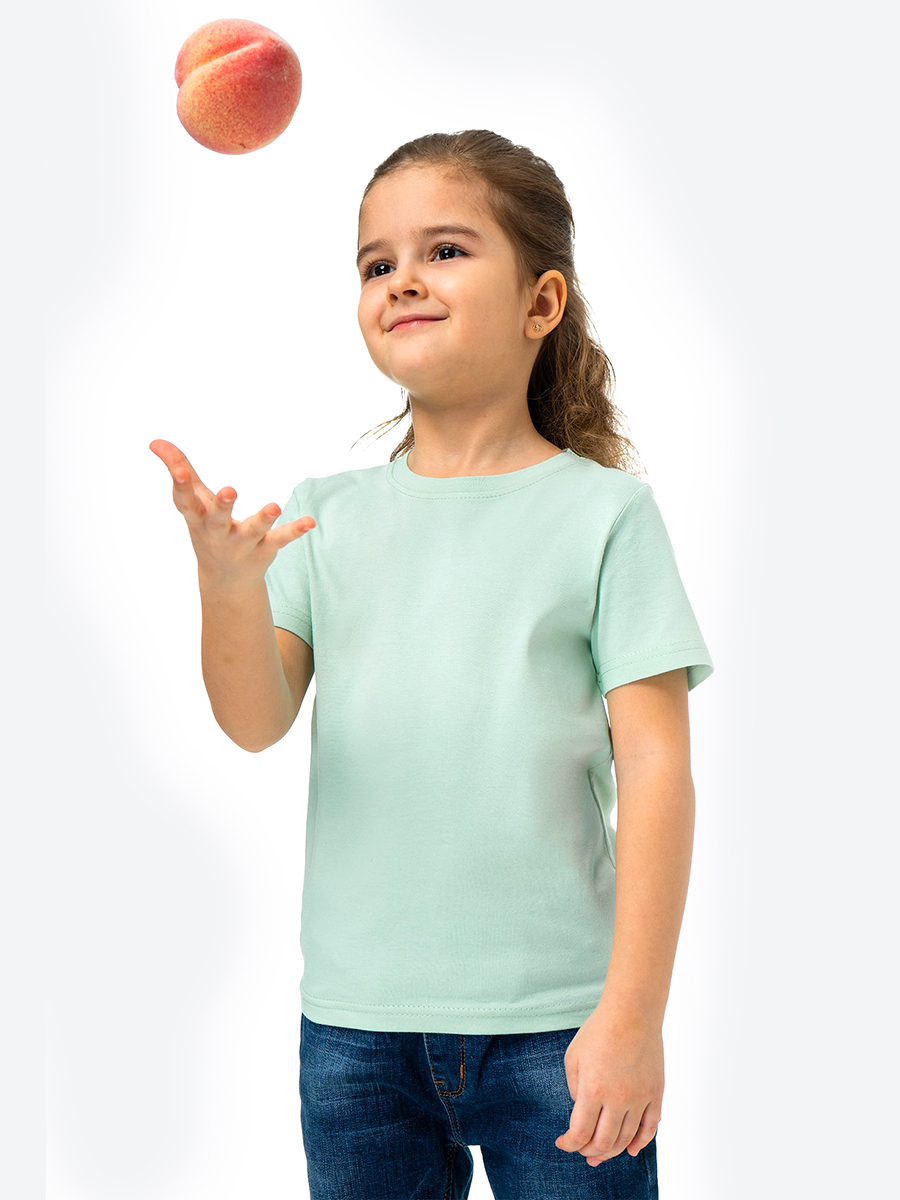 Футболка 3 шт HappyFox HF6603Nбелый.розовый.ментоловый - фото 5