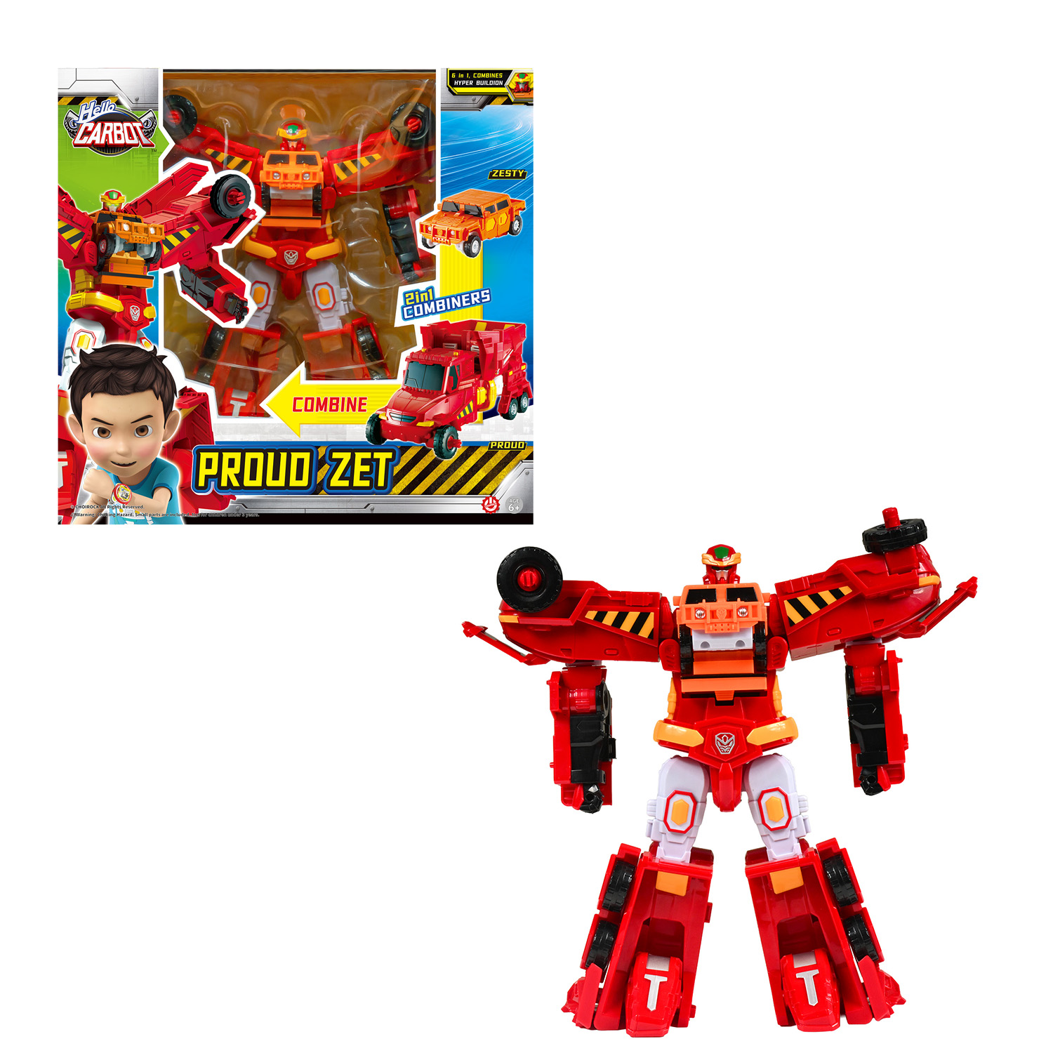 Игровой набор Hello Carbot Proud Zet - фото 1