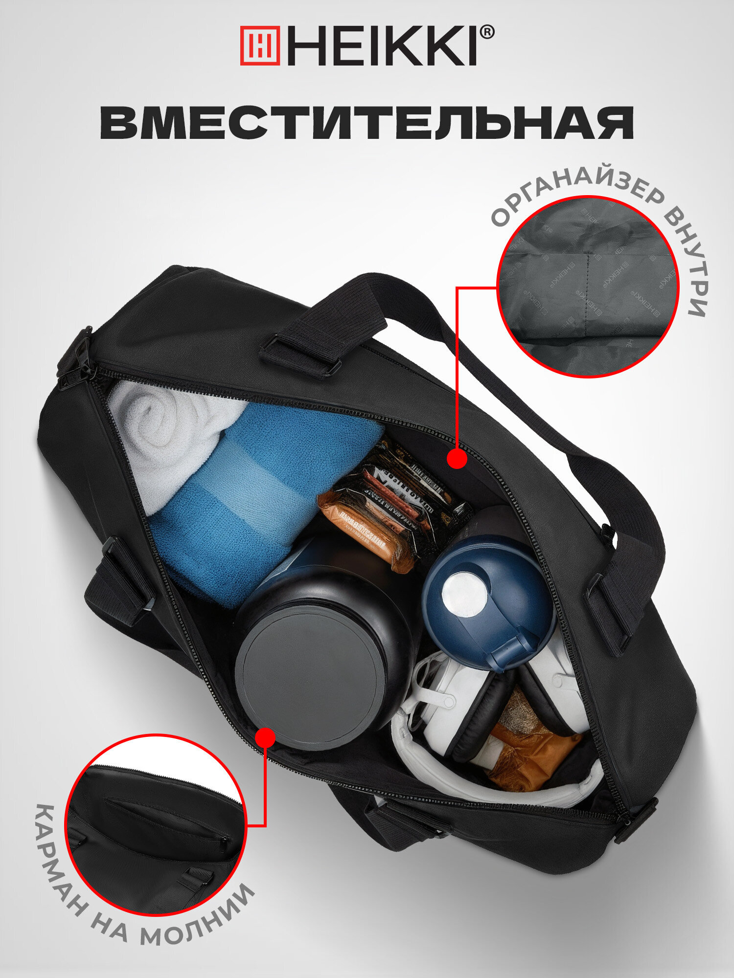 Спортивная сумка HEIKKI - фото 2