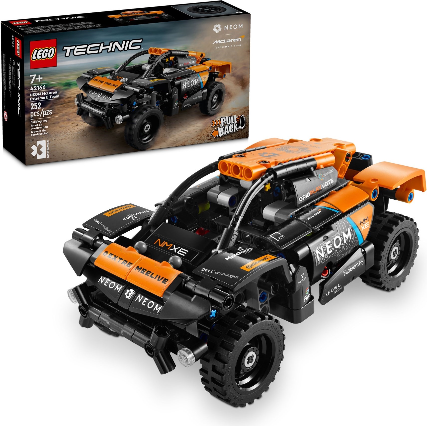 Изображение товара Конструктор LEGO Technic NEOM McLaren Extreme E 42166 для детей и подростков Изображение товара Конструктор LEGO Technic NEOM McLaren Extreme E 42166 для детей и подростков