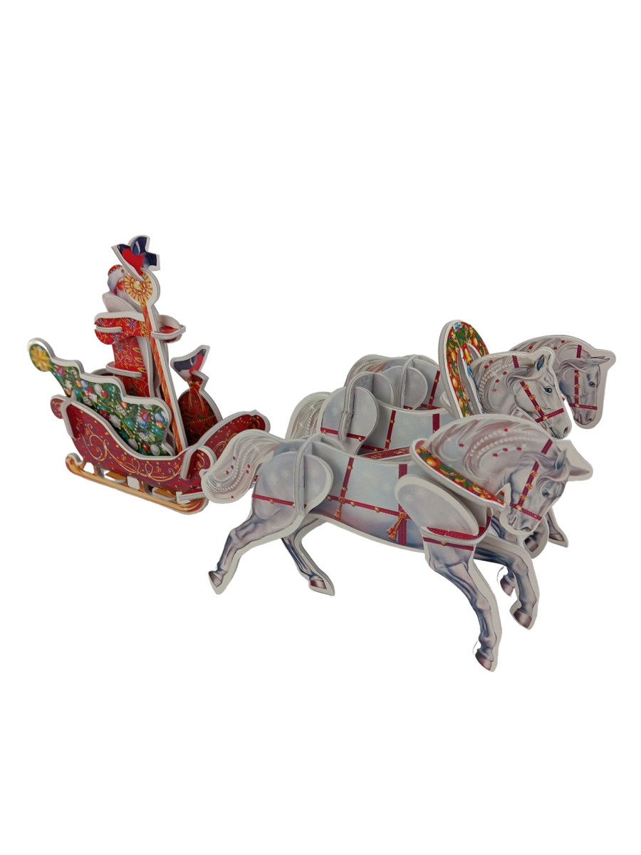 Пазл Хохлома Оптом 20 шт. 3D - фото 2