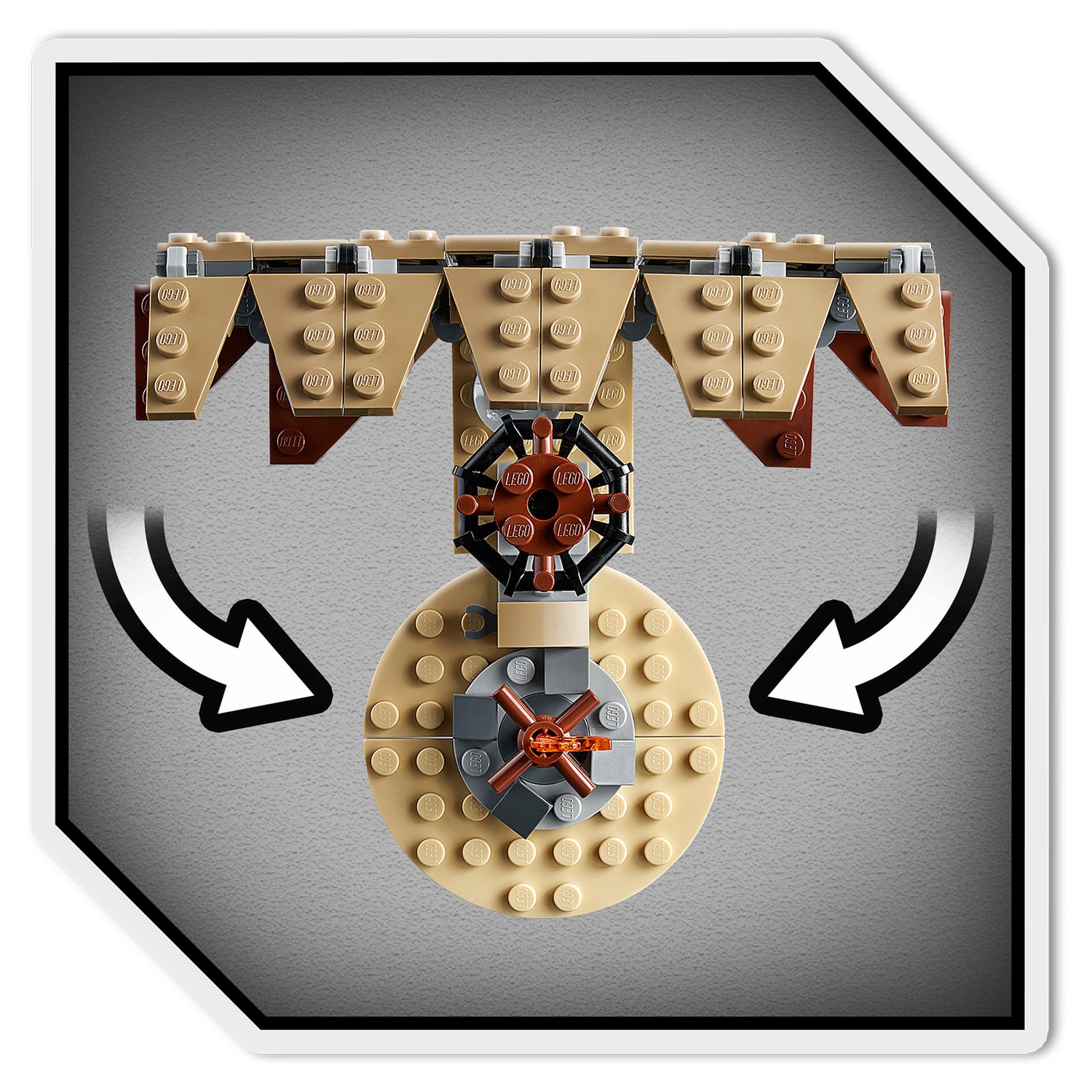Конструктор LEGO Star Wars Испытание на Татуине блочный - фото 10